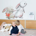 Vinilo Decorativo Adhesivo Conejitos Impresión