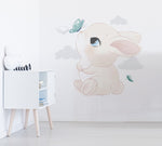 Vinilo Decorativo Adhesivo Conejo Bebe Impresión