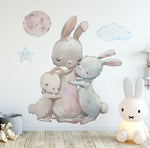 Vinilo Decorativo Adhesivo Beautiful Family Impresión