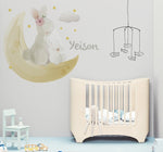 Vinilo Decorativo Adhesivo Mama Coneja Niño Impresión