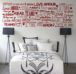 Vinilo Decorativo Adhesivo Frases de Amor Colombia Bogota Cali Medellin Barranquilla Bucaramanga