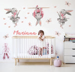 Vinilo Adhesivo Bailarinas Conejas 3 Impresión