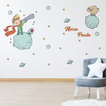 Vinilo Principito y Planetas Impresión