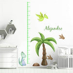 Vinilo Dinosaurios Bebe Acuarela Impreison