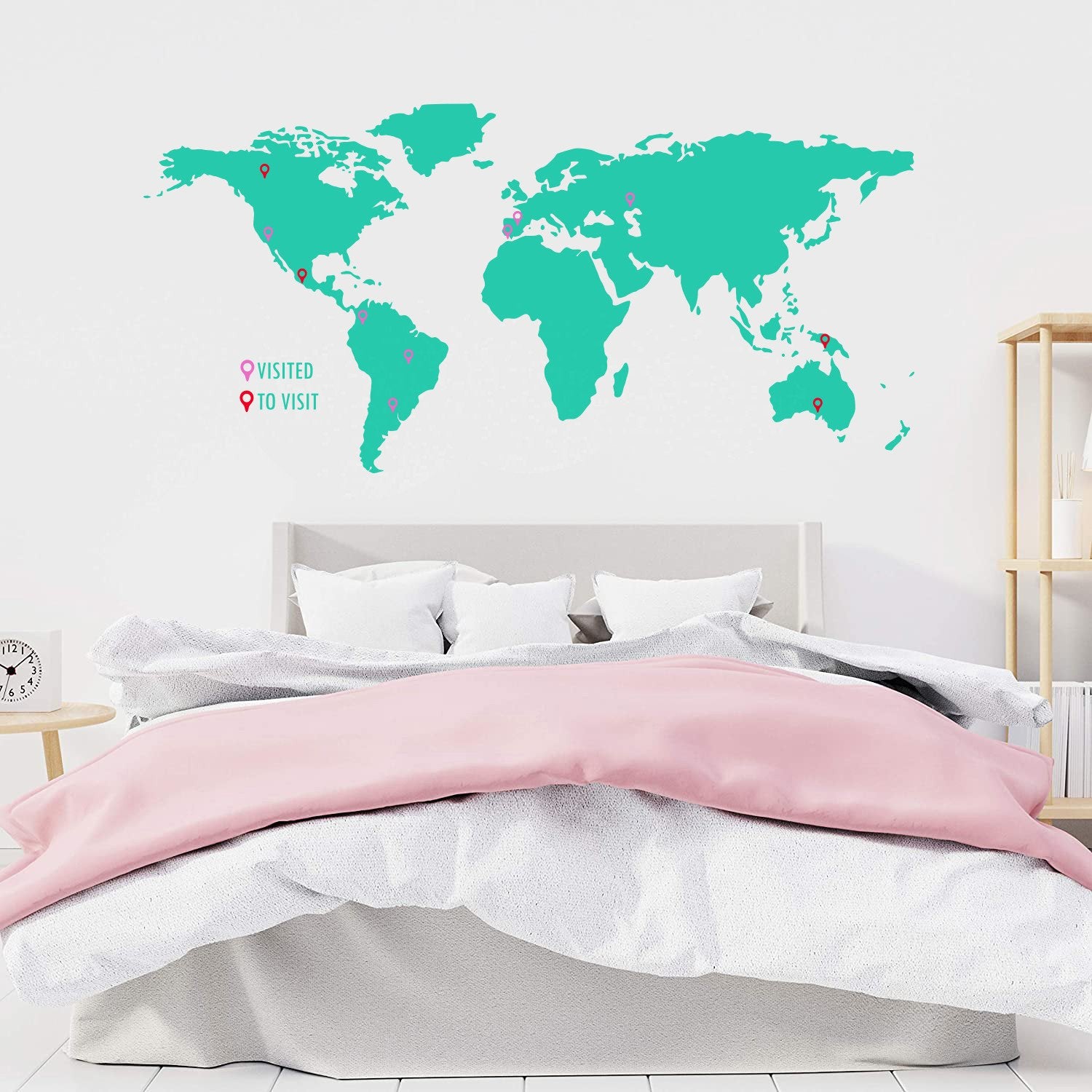 Vinilo Decorativo Adhesivo Location Map