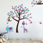 Vinilos decorativos adhesivos infantiles arboles selvas ramas Colombia Bogota Medellin Cali Barranquilla Bucaramanga