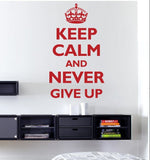 Vinilo Decorativo Adhesivo Frases perseverancia calma Colombia Bogota Medellin Cali Bucaramanga Barranquilla