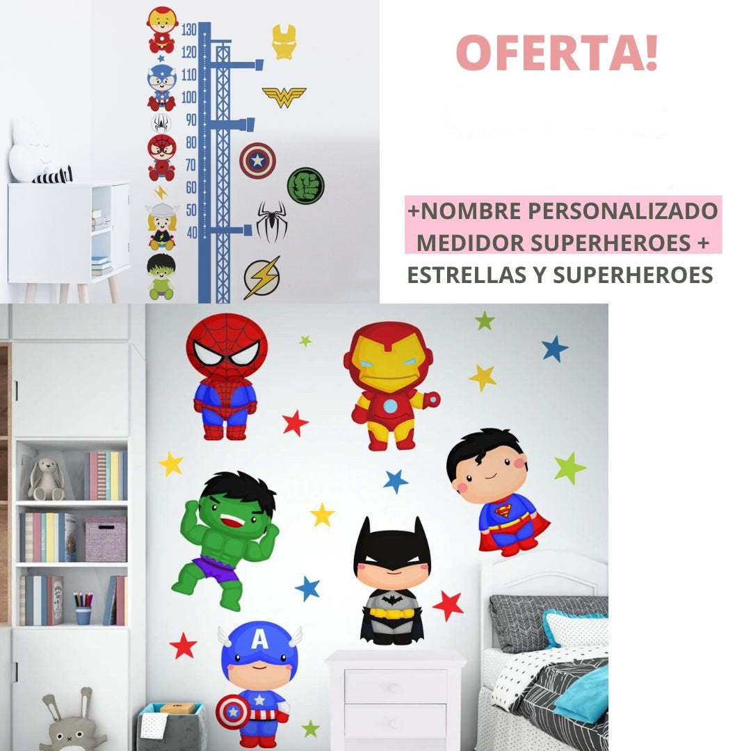 Vinilos Adhesivos Promo 2x1 Medidor Animales y Nombre y Animales
