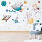 Vinilo decorativo adhesivo sticker Animales y Planetas Impresión