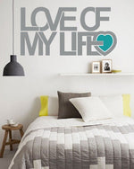 Vinilo Decorativo Adhesivo Frases Amor romance Colombia Bogota Cali Medellin Bucaramanga Barranquilla