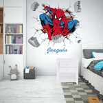 Vinilo adhesivo Spiderman Avengers