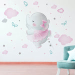 Vinilo Elefanta Bailarina Impresión