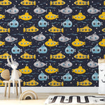 Mural Decorativo Submarinos