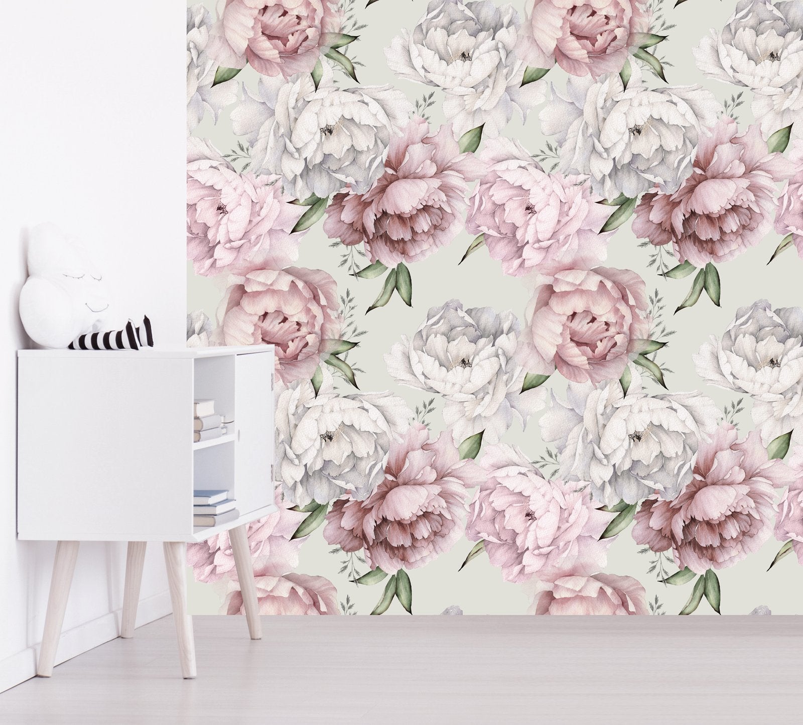 Papel tapiz Adhesivo Peonias Big Impresión