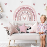 Vinilo Arcoíris Niña Infantil