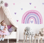 Vinilo Arcoíris Niña Infantil