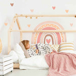 Vinilo Arcoíris Corazones XL