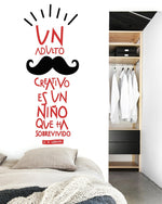 Vinilos Decorativos Adhesivos de Frases creativa en Colombia Bogota Medellin Cali Bucaramanga Barranquilla
