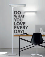 Vinilo Decorativo Adhesivo trabajar con amor En Colombia Bogota Cali Medelin