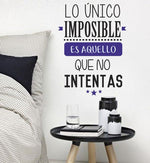 Vinilo Decorativo Adhesivo Frases textos Colombia Bogota Medellin Cali Barranquilla Bucaramanga