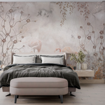 Papel Tapiz Adhesivo Bosque Pelícanos