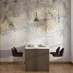 Papel Tapiz Adhesivo Decorativo - Palmeras Ornamentales