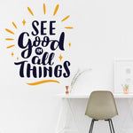 Vinilo Decorativo Adhesivo textos positivos Colombia Bogota Medellin Cali Barranquilla Bucaramanga