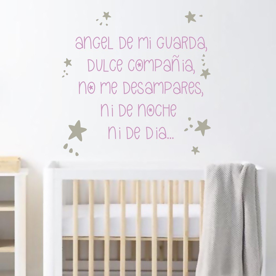 Vinilo infantil angel de mi guarda Colombia Bogota Medellin Cali Barranquilla Bucaramanga