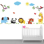 Vinilos adhesivos decorativos infantiles animales Colombia Bogota Medellin Cali Barranquilla Bucaramanga Cartagena