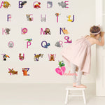 Vinilos adhesivos infantiles abecedarios animales Colombia Bogota Medellin Cali Barranquilla Bucaramanga Cartagena