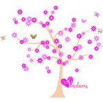Vinilos decorativos adhesivos infantiles arboles flores mariposas Colombia Bogota Medellin Cali Barranquilla Bucaramanga