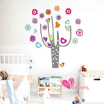 Adhesivos infantiles vinilos árboles corazones flores pajaros Colombia Bogota Medellin Cali Barranquilla Bucaramanga