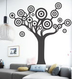 Vinilo Decorativo Adhesivo Árbol Circular