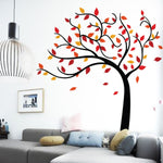 Vinilo Decorativo Adhesivo Árbol de Tres Colores