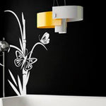 Vinilo Decorativo Adhesivo Vinilo Bambú Mariposa