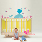 Adhesivos decorativos infantiles ballenas peces Colombia Bogota Medellin Cali Barranquilla Bucaramanga Cartagena Ibague