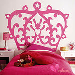 Vinilo cabecero cama princesa