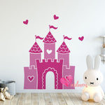 Vinilos adhesivos castillos decoracion cuentos de hadas
