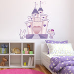 Vinilos de gatos y perros en su castillo