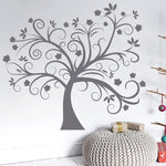 Vinilo Decorativo Adhesivo Silueta de Arbol