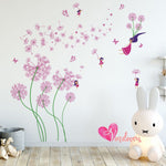 Vinilo Decorativo Adhesivo Girls Flying