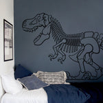 Vinilo Decorativo Adhesivo Esqueleto De Dinosaurio