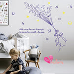 Adhesivos infantiles vinilos decorativos pájaros principe estrellas Colombia Bogota Medellin Cali Barranquilla Bucaramanga