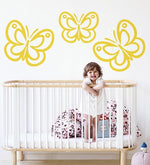 Vinilo Decorativo Adhesivo Mariposas Arte