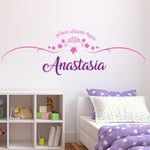 Vinilo Decorativo Adhesivo Nombre Dream