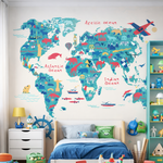 Vinilo Mapa de Iconos