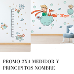 Vinilos Adhesivos Kit Medidor y Vinilo del Principito Zorro