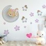 Adhesivos infantiles vinilos decorativos sweet night bears impresiones Colombia Bogota Medellin Cali Barranquilla Bucaramanga