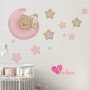 Adhesivos infantiles vinil decorativos sweet night estrellas impresos Colombia Bogota Medellin Cali Barranquilla Bucaramanga