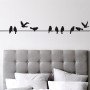 Vinilo Decorativo Adhesivo Cable Birds